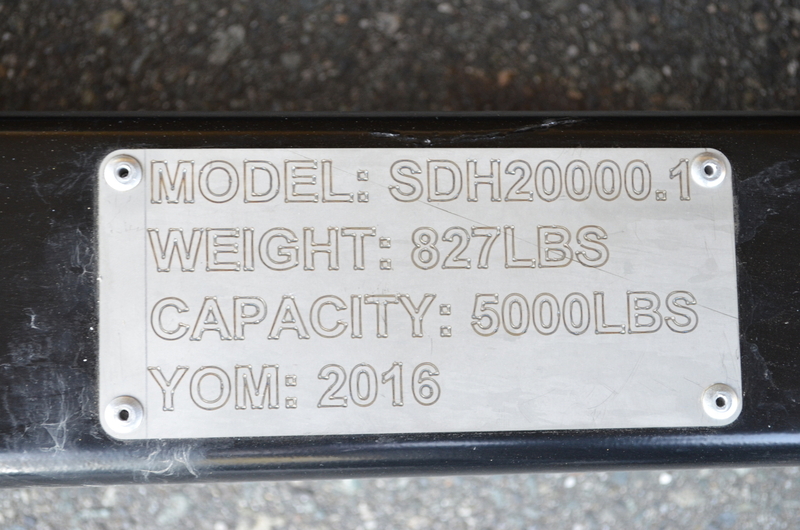 OCFAB #SDH20000.1, Self-dumping Hopper, 2 cu.yd., 10 gauge steel, 58" L x 56" width base - Image 2