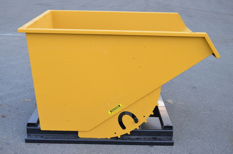 OCFAB #SDH20000.1, Self-dumping Hopper, 2 cu.yd., 10 gauge steel, 58" L x 56" width base - Image 3
