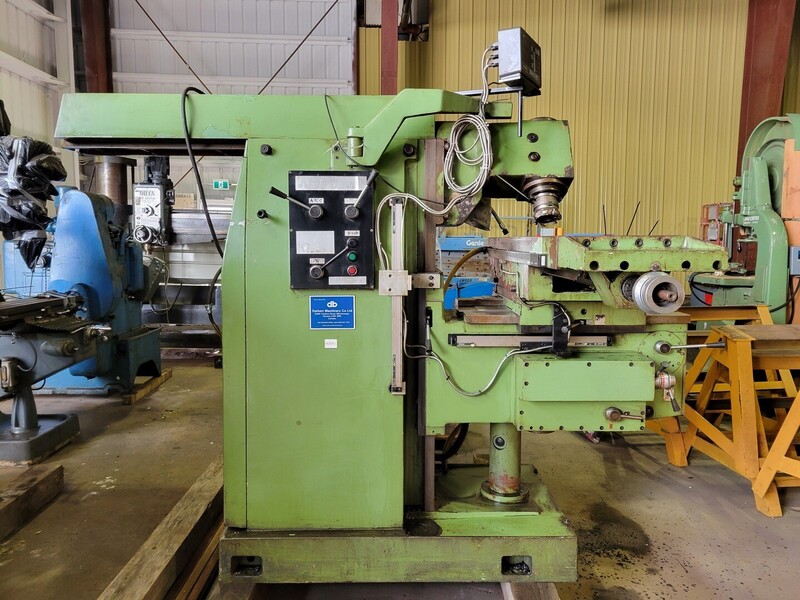 Darbert Machinery #4573, Milling Machine, 12" x52" table, 15 HP - Image 4