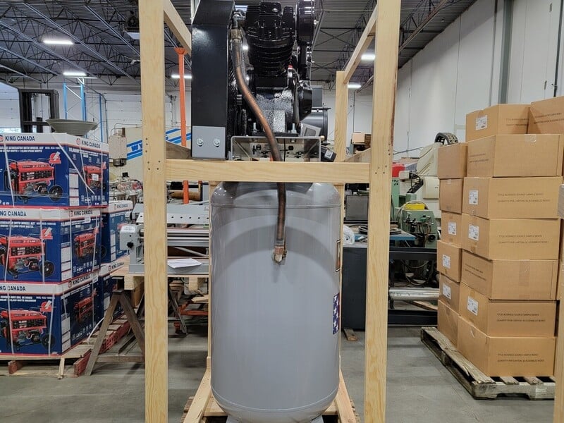 28 cfm, 175 psi, King Canada #KC-7180V3-MS, High Output 7.5 Peak HP, 80 gallon air compressor, new - Image 3