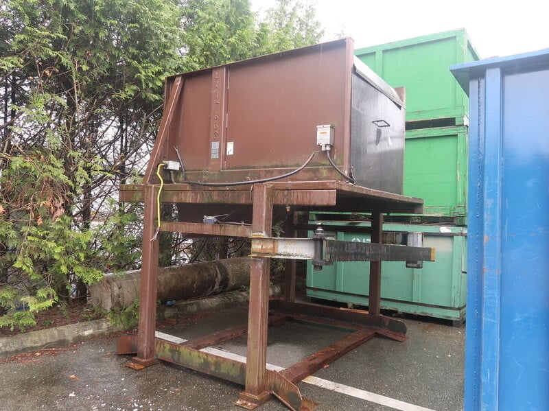 Wastequip #D600, Baler Compactor, 28300 lb. max force rating, S/N LA17662, 2008 - Image 2