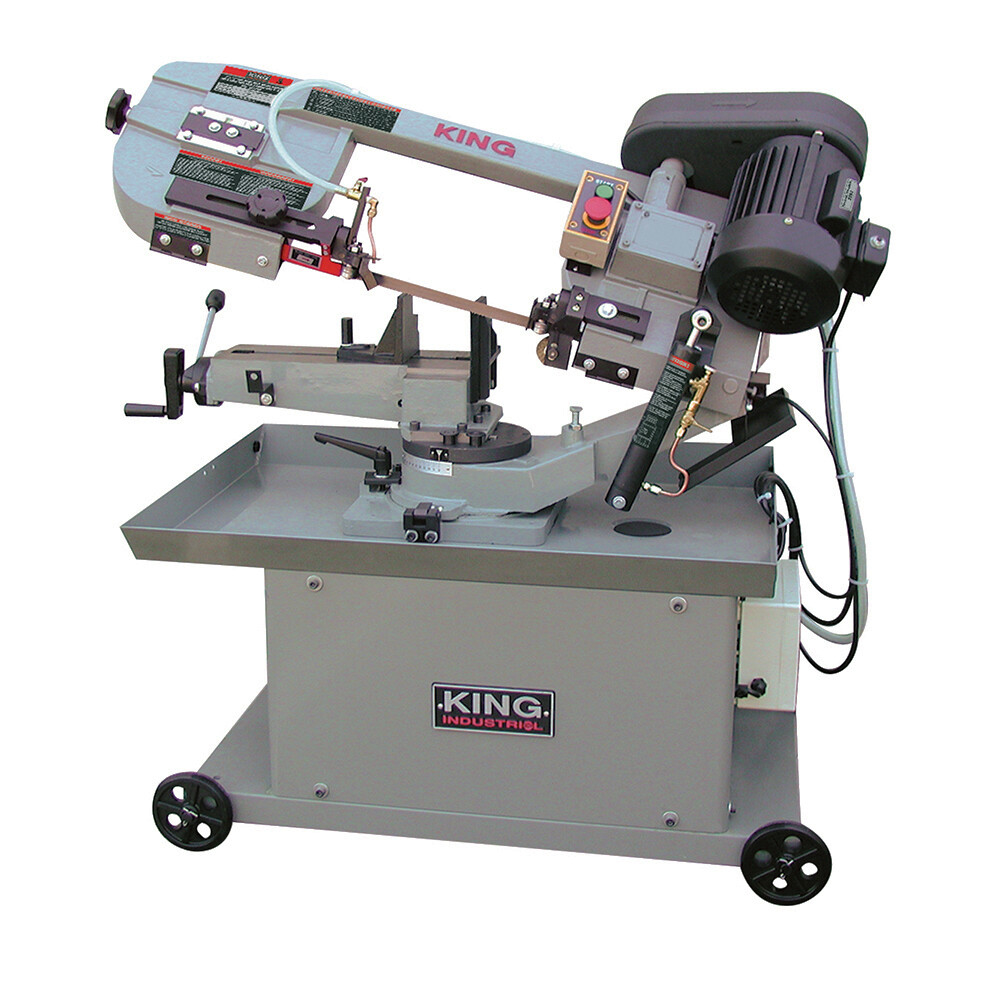 7" x 12" King #KC-712DS, dual-swivel metal bandsaw, 220 V., 1 HP - Image 3