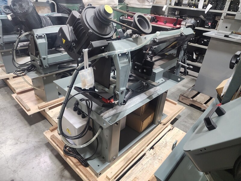 7" x 12" King #KC-712DS, dual-swivel metal bandsaw, 220 V., 1 HP - Image 5