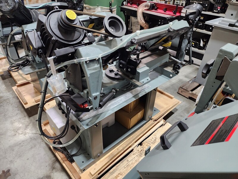 7" x 12" King #KC-712DS, dual-swivel metal bandsaw, 220 V., 1 HP - Image 7