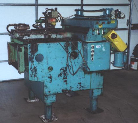 36" x .105" Dallas, 12" stroke, power entry rolls, adj. base cabinet - Image 1