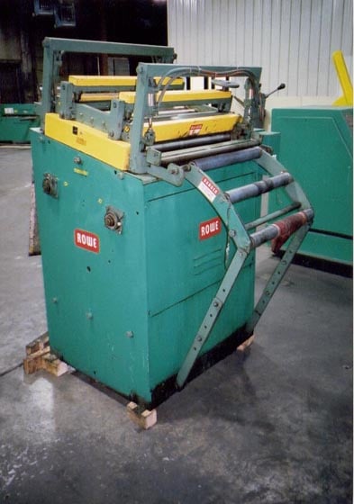 30" x .065" Rowe #B-30, 7-roll straightener, entry & exit power pinch rolls - Image 1