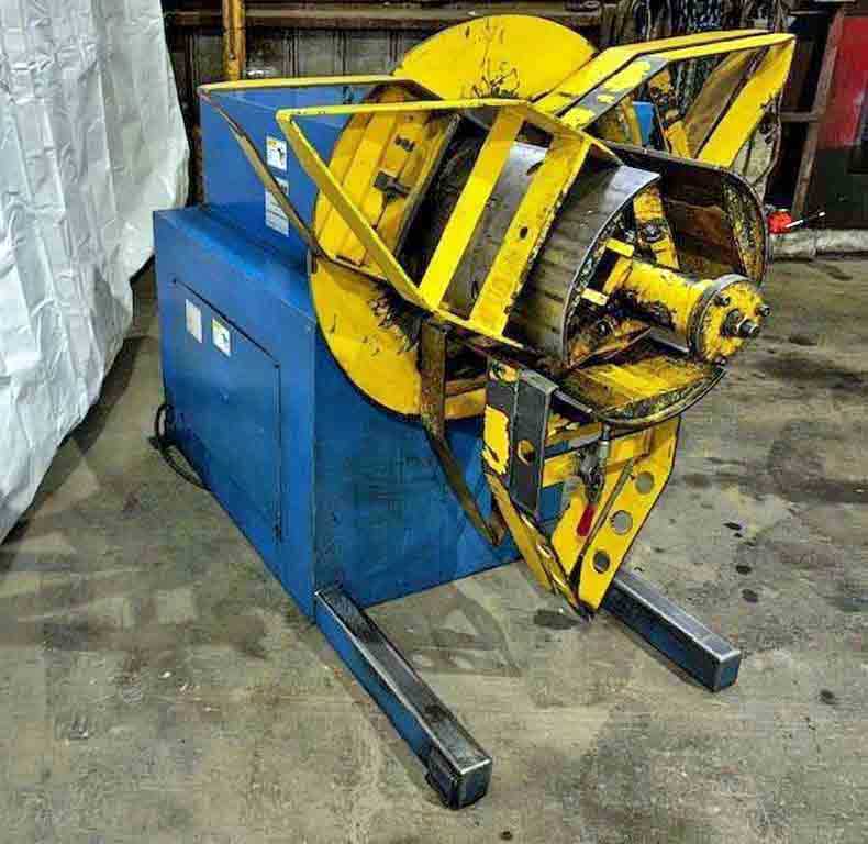 6000 lb. Minster / CHS #R40-12, uncoiler, 12" width, 60" O.D., 20"-25" ID, hydraulic expansion, 3-leaf - Image 8
