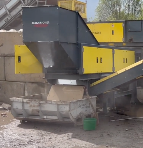 Magnapower Metal Sensor sorting & recovery system, 24",Touch screen LCD Control,vibratory feeder,new - Image 1