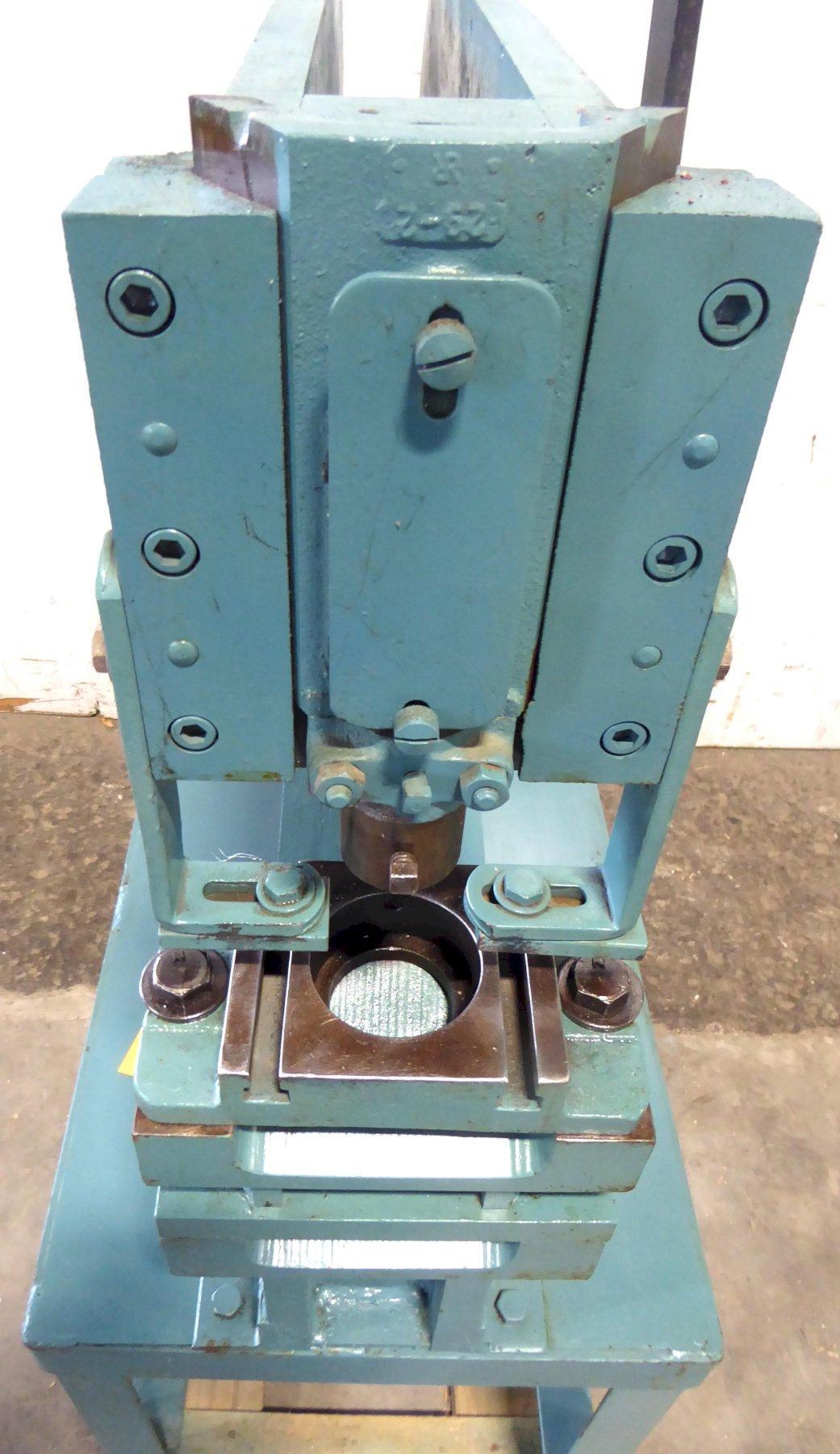 8 Ton, Whitney Jensen #34, lever press/punch, 24" throat - Image 8