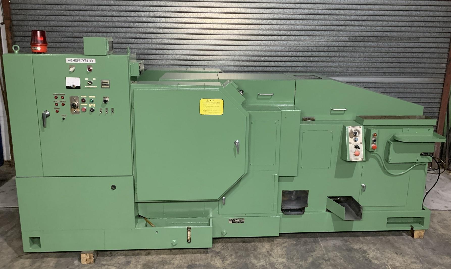 3/8" x 5" Nakashimada #H30A, double blow cold header, 20 HP, 60-110 PPM, PKO, 1986 - Image 1