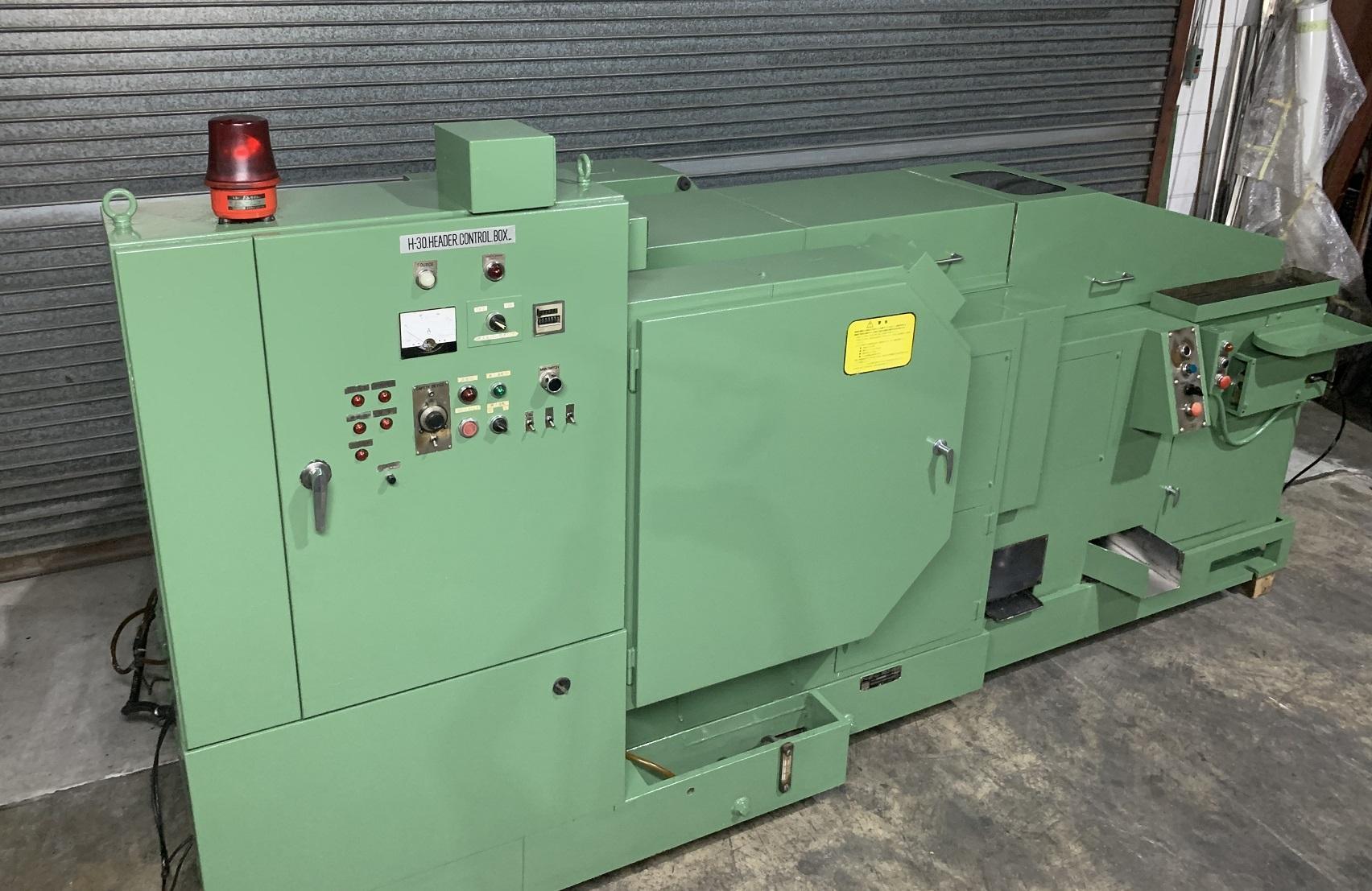 3/8" x 5" Nakashimada #H30A, double blow cold header, 20 HP, 60-110 PPM, PKO, 1986 - Image 2
