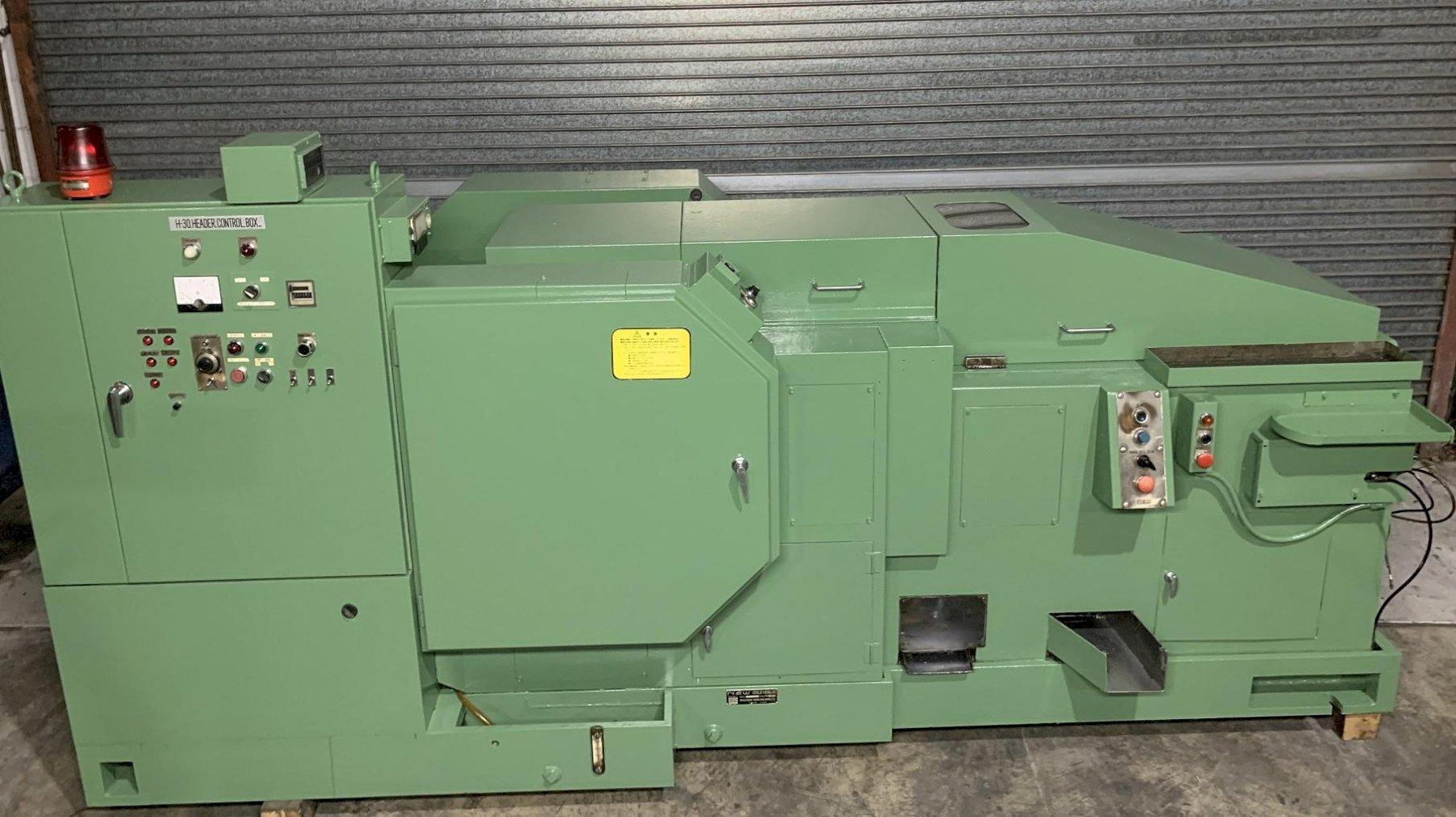 3/8" x 5" Nakashimada #H30A, double blow cold header, 20 HP, 60-110 PPM, PKO, 1986 - Image 6