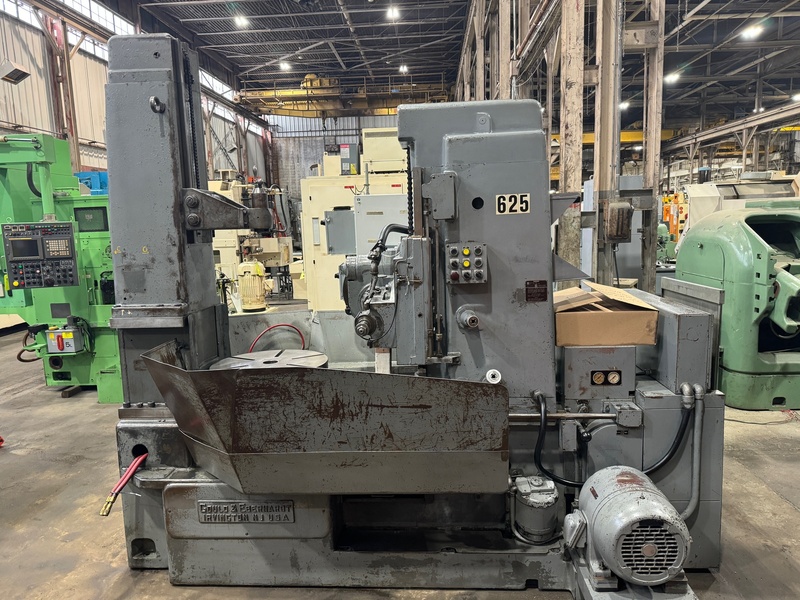 Gould & Eberhardt #36HS, heavy duty spur gear hobber, single thread index, tailstock - Image 5