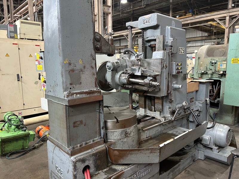 Gould & Eberhardt #36HS, heavy duty spur gear hobber, single thread index, tailstock - Image 8