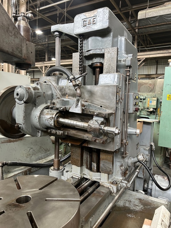 Gould & Eberhardt #36HS, heavy duty spur gear hobber, single thread index, tailstock - Image 10