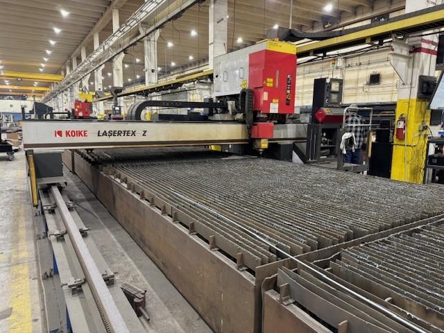 Koike #LT-3540Z, Co2 plate laser, (2) 4000 watt resonators, 2007 - Image 6