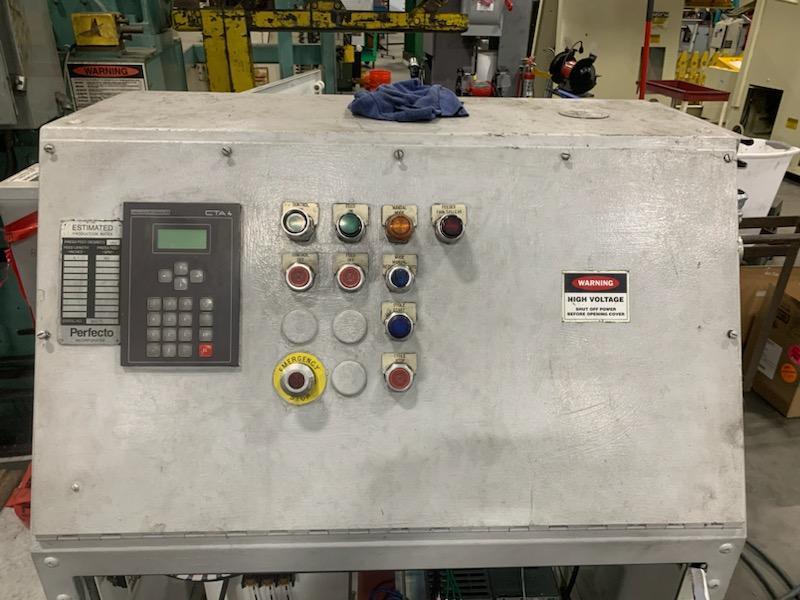 36" x .156" Perfecto #EF-600, servo roll feed, 6" roll diameter - Image 5