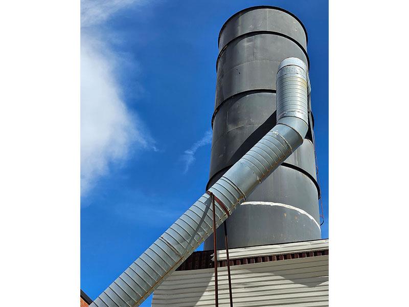 16700 cfm MacDonald Steel #26-PTFU, baghouse dust collector, 1780 sq.ft., 85 bags, 8" diameter x 120" long - Image 3