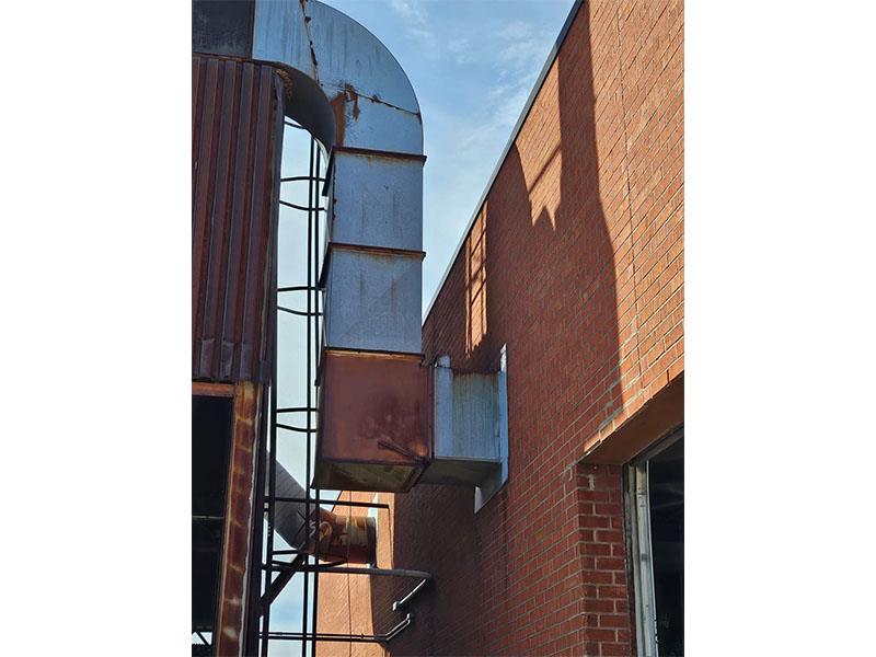 16700 cfm MacDonald Steel #26-PTFU, baghouse dust collector, 1780 sq.ft., 85 bags, 8" diameter x 120" long - Image 7