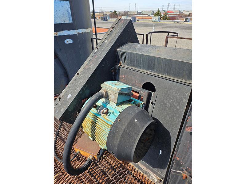 16700 cfm MacDonald Steel #26-PTFU, baghouse dust collector, 1780 sq.ft., 85 bags, 8" diameter x 120" long - Image 9