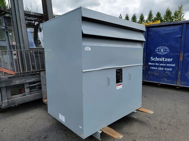 600 KVA 480 Primary, 250 Delta Secondary, Hammond, isolation transformer, dry type - Image 3