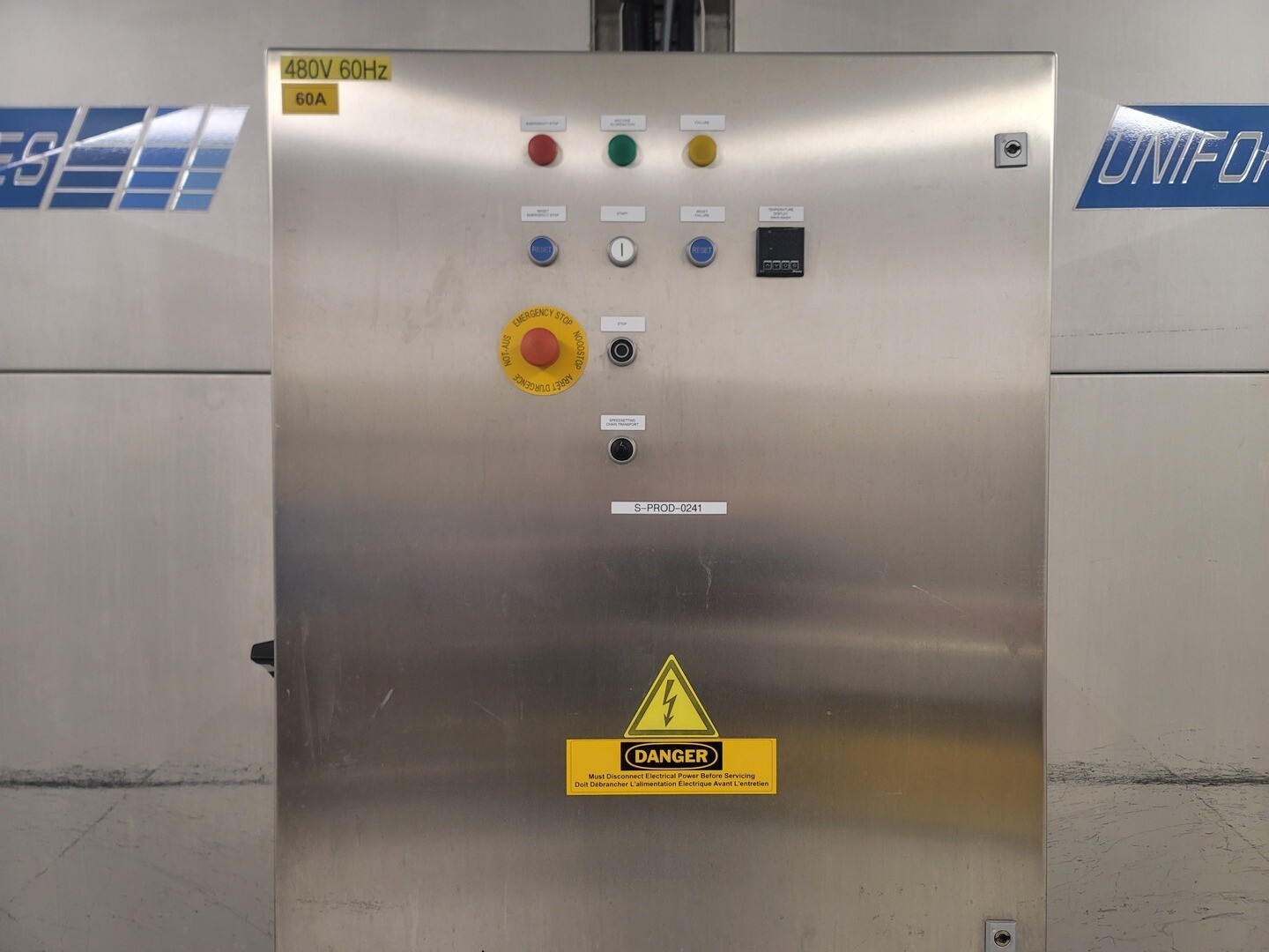 Unifortes #UNI-TW450.80.220, Dolly & Trolley Washer, 11.5' wash tunnel, 2019 - Image 4