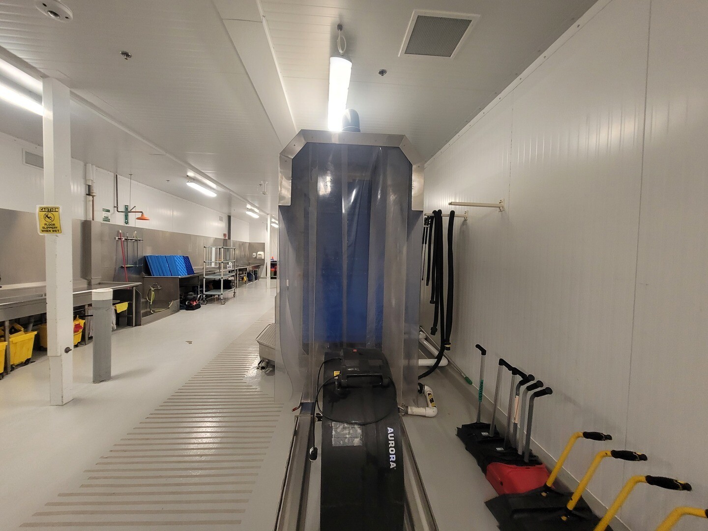 Unifortes #UNI-TW450.80.220, Dolly & Trolley Washer, 11.5' wash tunnel, 2019 - Image 6
