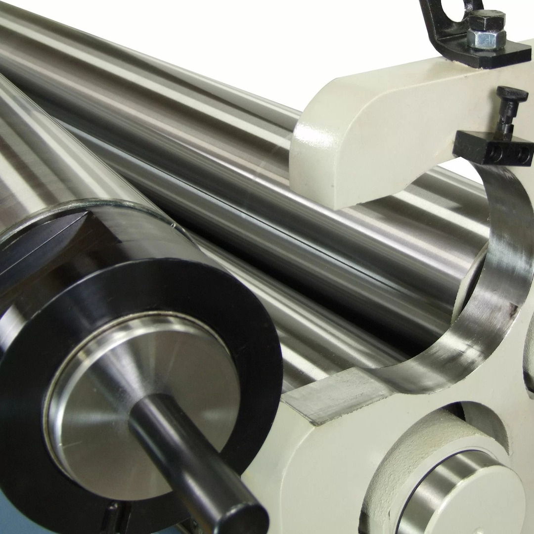 4' x 1/4" Baileigh #PR-403, Plate Roll, 3 hp, 5.91" Upper Roll Dia, new - Image 9
