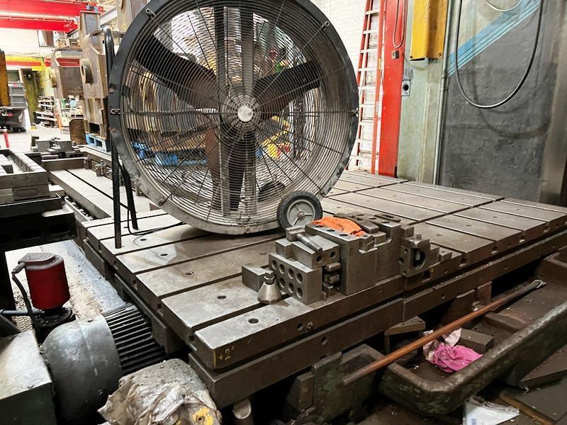 5" Cincinnati Gilbert #6, floor type horizontal boring mill, 30" spindle travel, 17" column travel, 1000 RPM - Image 5