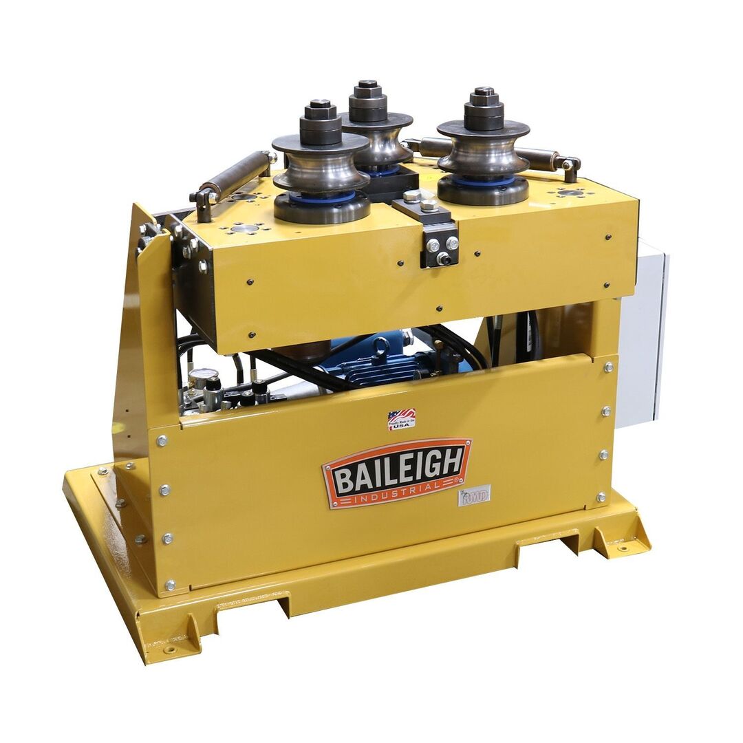 2.5" Baileigh #R-H60-HD, hydraulic roll bender, 220 V., 1-phase, 5 HP, 2.36" shaft diameter - Image 2