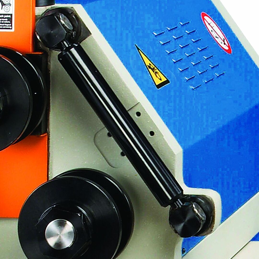 2.75" Baileigh #R-H55, angle roller, 5 HP, 220 V., 3-phase, 2.16" shaft diameter, - Image 6