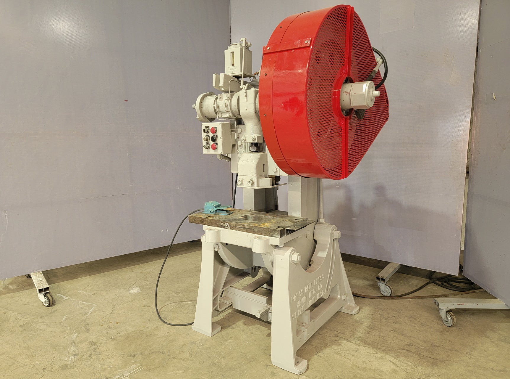 40 Ton, Harvir Mfg Co. #Fawick-LA-4177, mechanical punch, 14" x 24" table, 220 V., 3-phase - Image 1