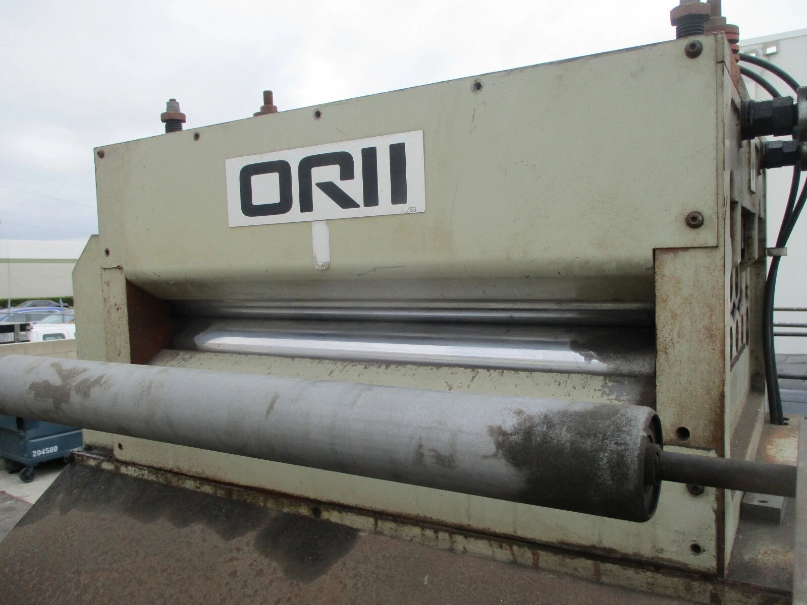 18" x 3/8" Orii, motorized straightener, 1996 - Image 5