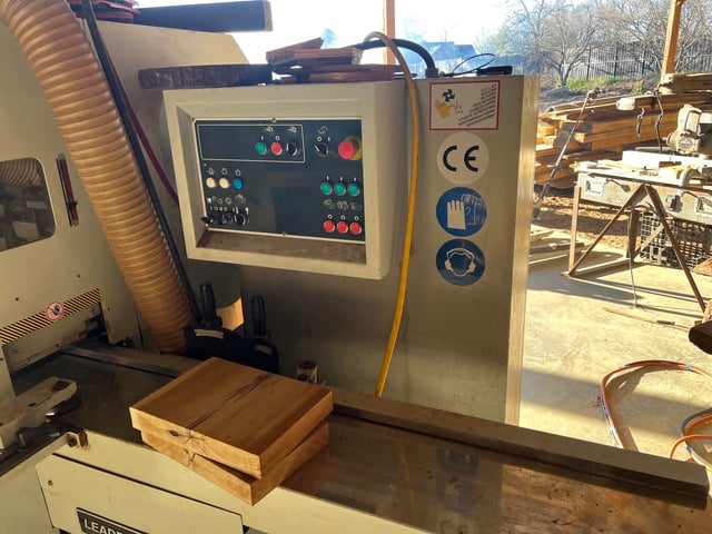 Leadermac #LMC-418S, 4-Head Moulder, 20-80 FPM, spiral head on bottom, 460 volt 3 phase, 2019 - Image 2