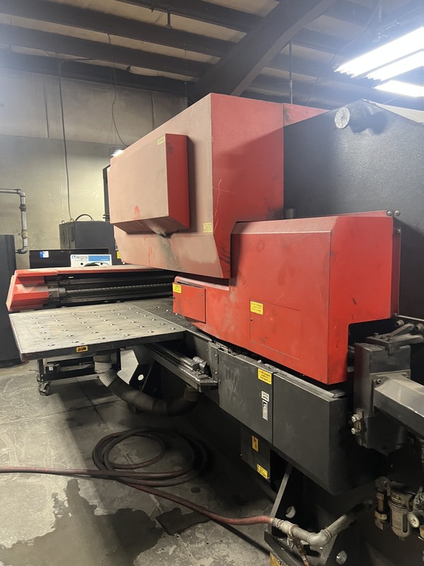33 Ton, Amada #Pega-345-King, turret punch, Amadan 04PC, 58 stations, 1989 - Image 1