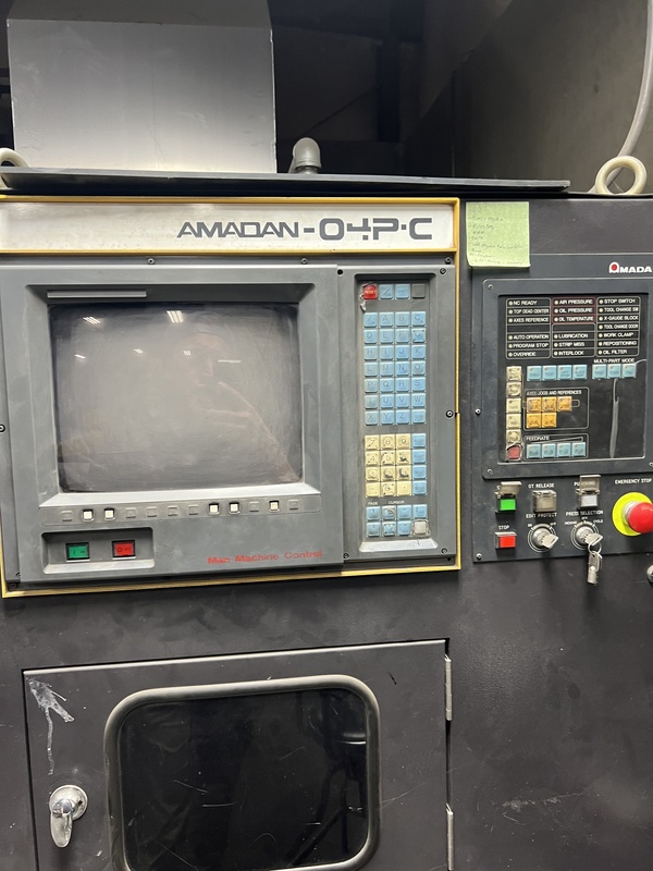33 Ton, Amada #Pega-345-King, turret punch, Amadan 04PC, 58 stations, 1989 - Image 5