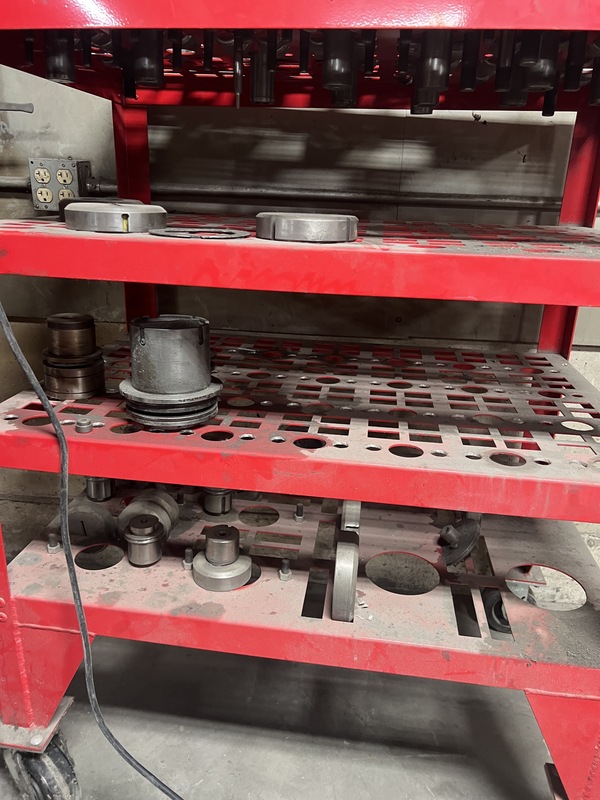 33 Ton, Amada #Pega-345-King, turret punch, Amadan 04PC, 58 stations, 1989 - Image 7