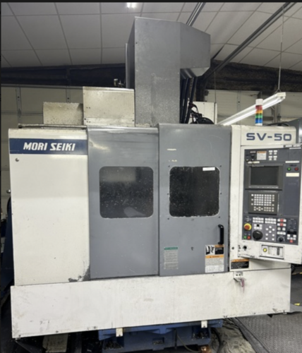 Mori Seiki #SV-50, CNC vertical machining center, 31.5" X, 20.1" Y, 20.1" Z, 10000 RPM, 20 automatic tool - Image 1