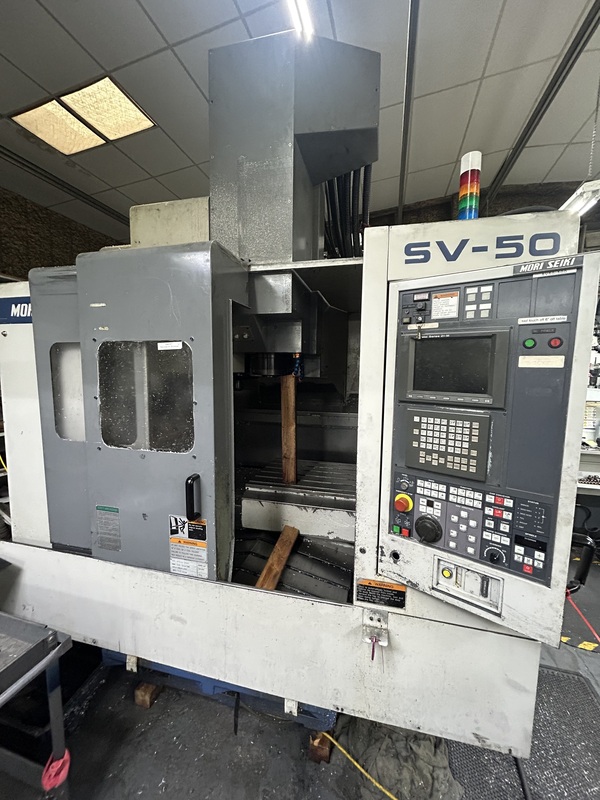 Mori Seiki #SV-50, CNC vertical machining center, 31.5" X, 20.1" Y, 20.1" Z, 10000 RPM, 20 automatic tool - Image 3