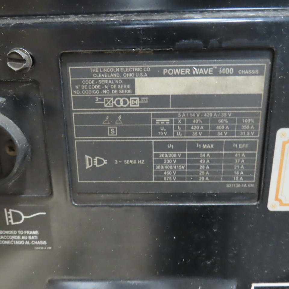 Lincoln, Fanuc 100iC, 6-Axis dual zone robotic welding cell Power Wave i400, 480 V. - Image 8