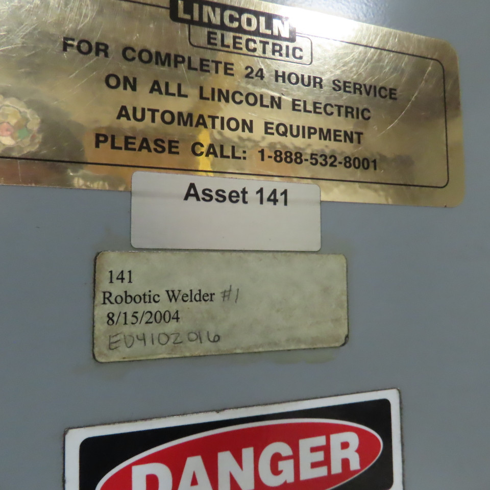 Lincoln, ED4102016, Fanuc 6-Axis dual zone robotic welding cell, 480 V., 3-phase, no welder - Image 3