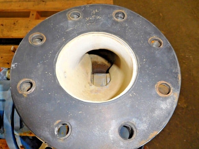 350 GPM @ 25' TDH, ITT #CD4MCU, 6 x 4 x 8.5 A-C pump with 5 HP motor, 1993 - Image 6