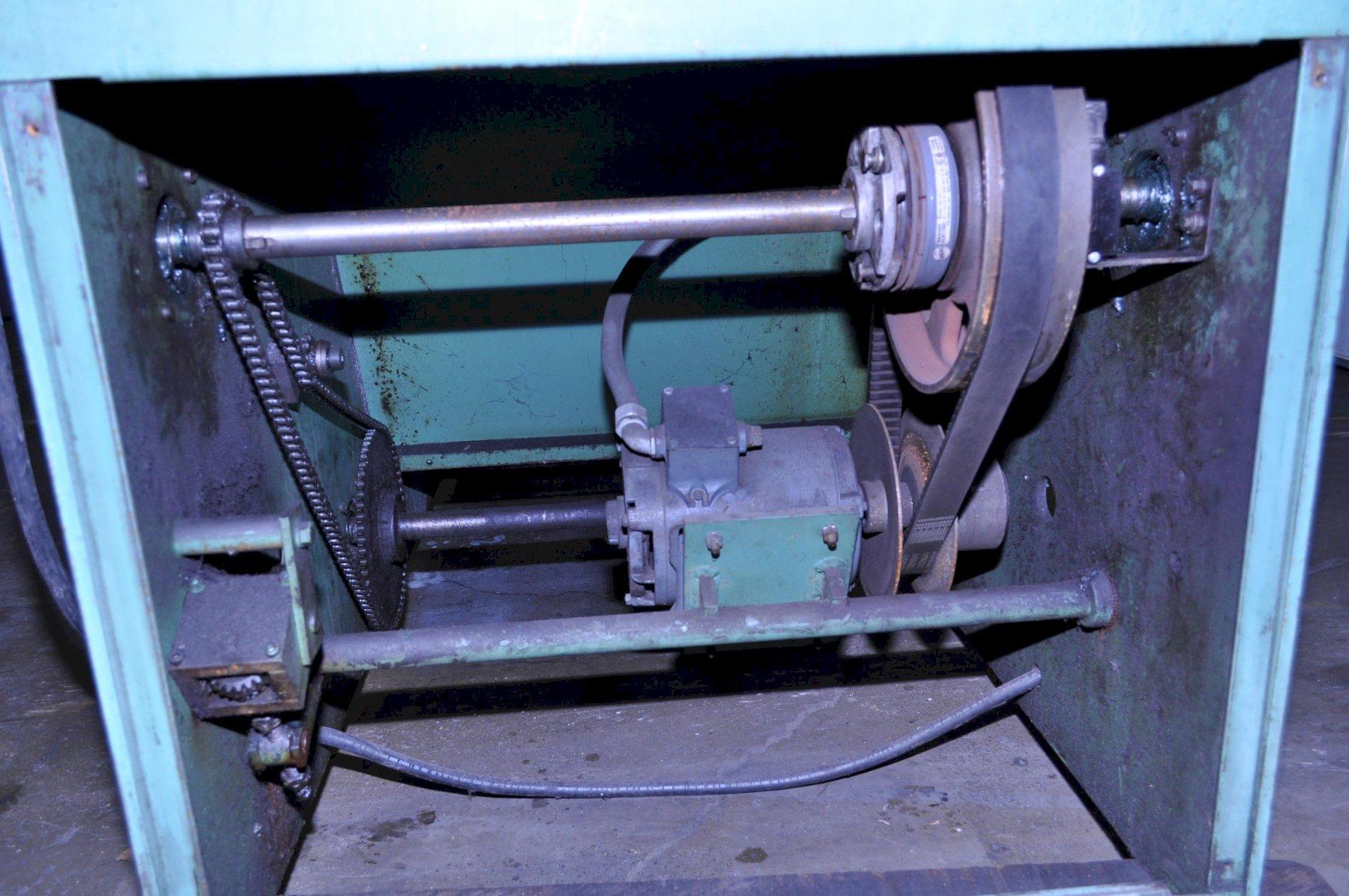3000 lb. Rowe #3020-J, coil cradles, 20" width, 48" outside dimension, manual coil guide adj., loop Control - Image 6