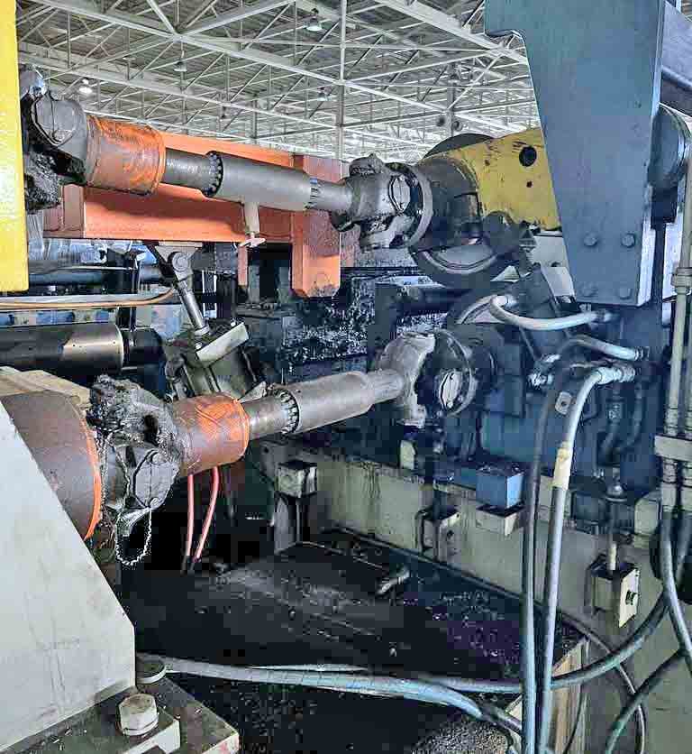 60" Mico Tension Stand, entry & exit separator tooling shafts, with Crop Shear - Image 3