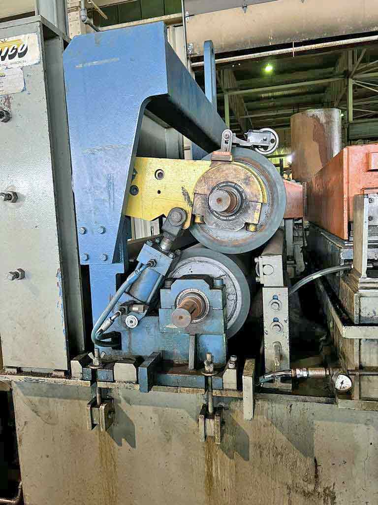 60" Mico Tension Stand, entry & exit separator tooling shafts, with Crop Shear - Image 5