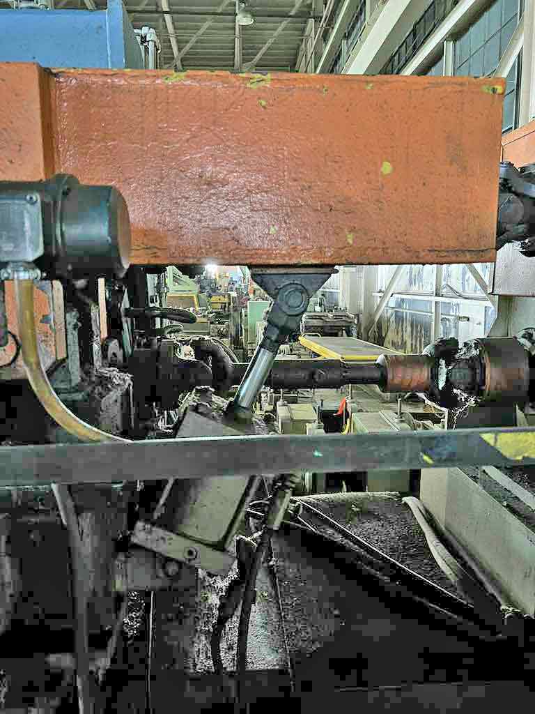 60" Mico Tension Stand, entry & exit separator tooling shafts, with Crop Shear - Image 6
