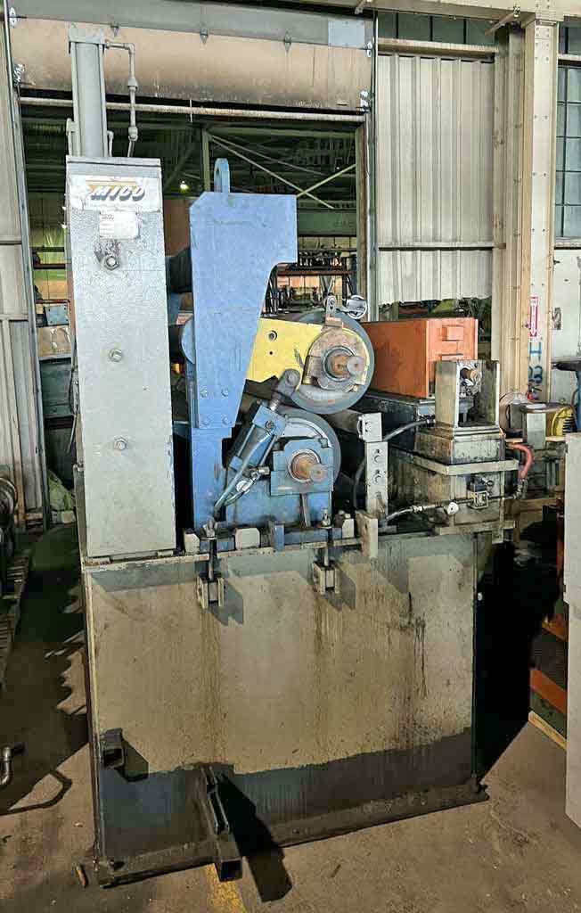 60" Mico Tension Stand, entry & exit separator tooling shafts, with Crop Shear - Image 9