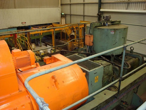 84" Marshall Richards #VNCB84, tube drawing spinner block for copper tube, right handed - Image 3