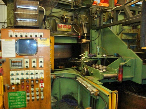 84" Marshall Richards #VNCB84, tube drawing spinner block for copper tube, right handed - Image 5