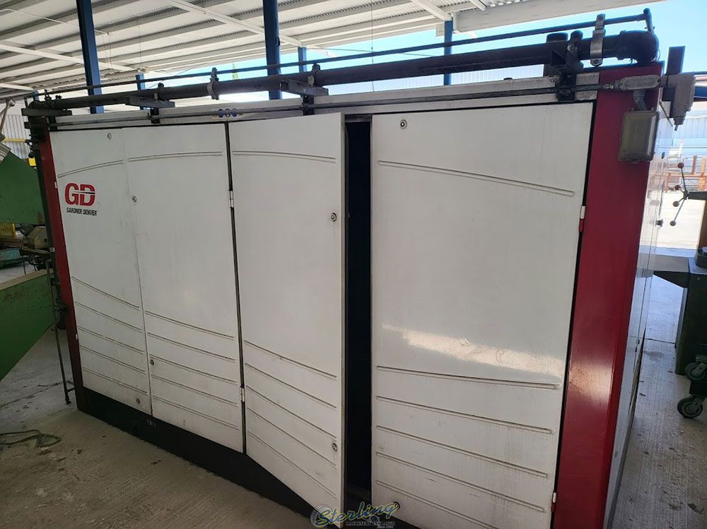 125 psi, Gardner Denver #VST55-90A, air compressor, 100 HP, 460 V., 3-phase, sound attenuated enclosure - Image 3